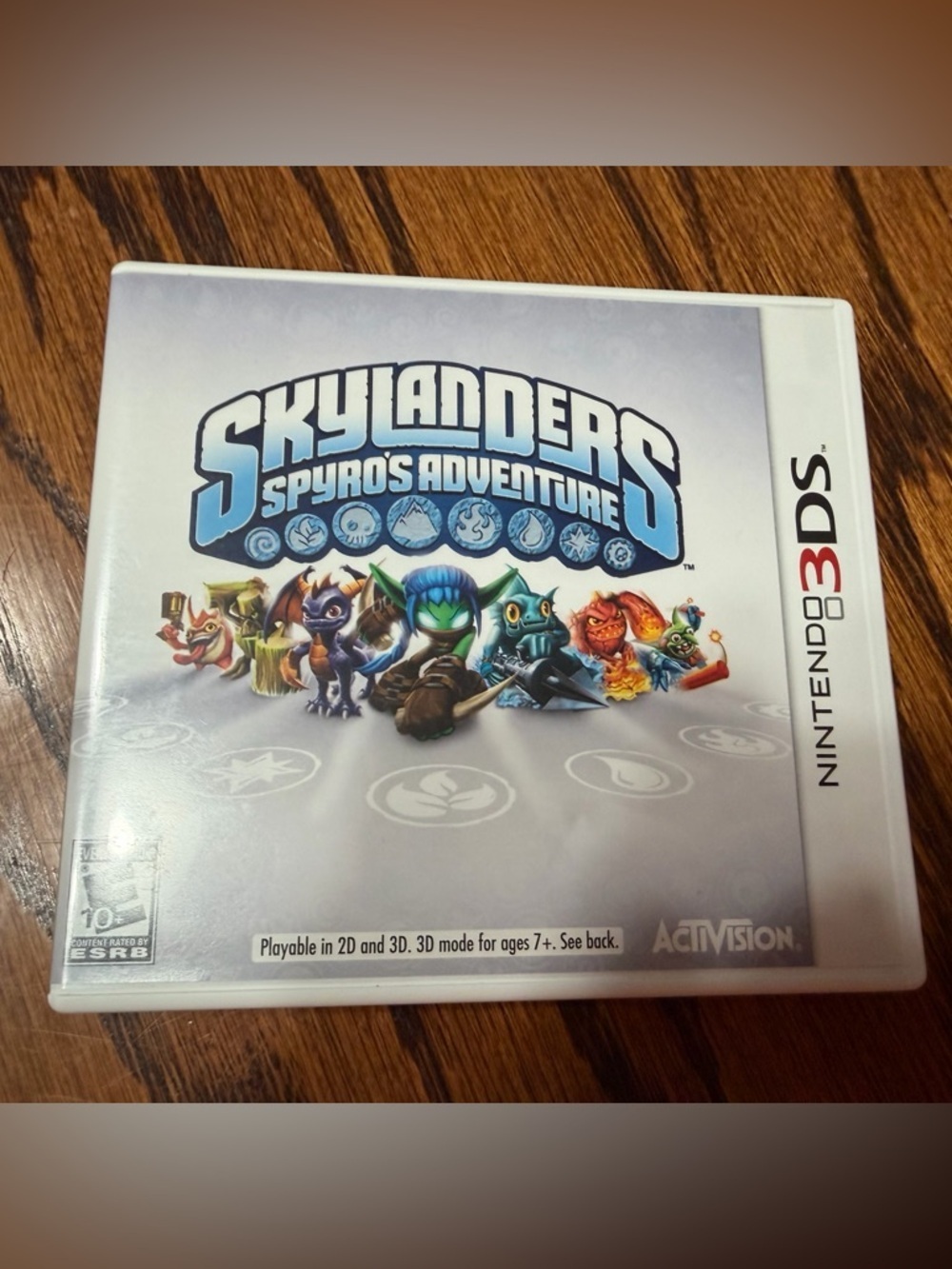Nintendo 3DS Skylanders EMPTY Case w/ Manual ONLY No Game Spyro's Adventure